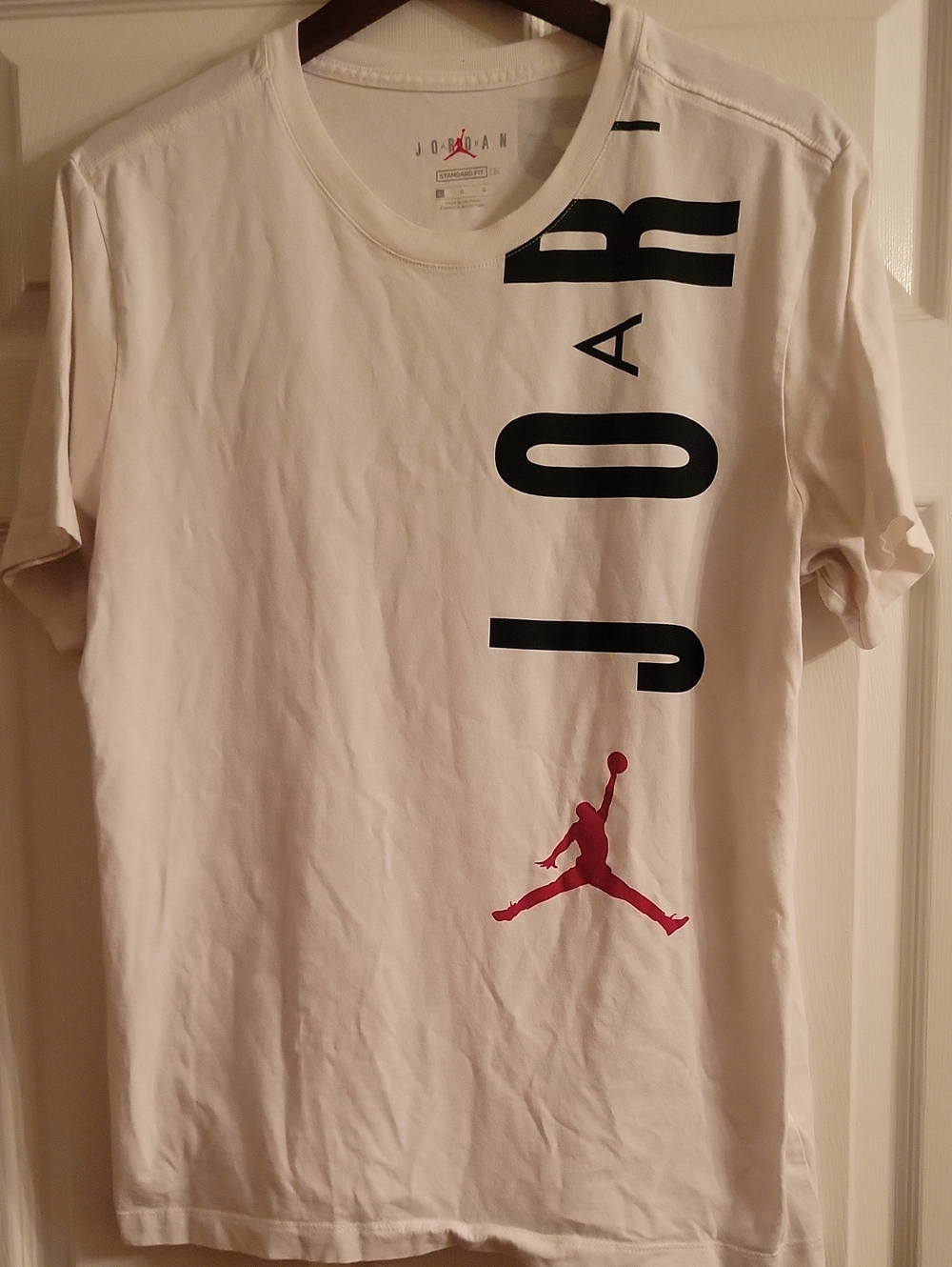 Jordan Men’s White Graphic Short-Sleeve T-Shirt